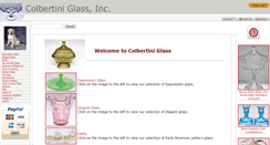Desktop Screenshot of colbertiniglass.com